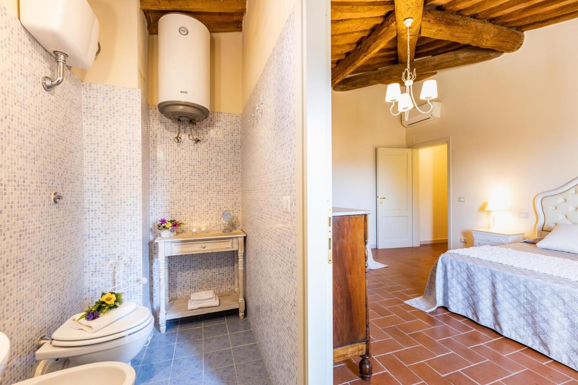 Gorgeous Villa Peccioli, With Private Pool, Ac, Wifi Legoli Exteriör bild
