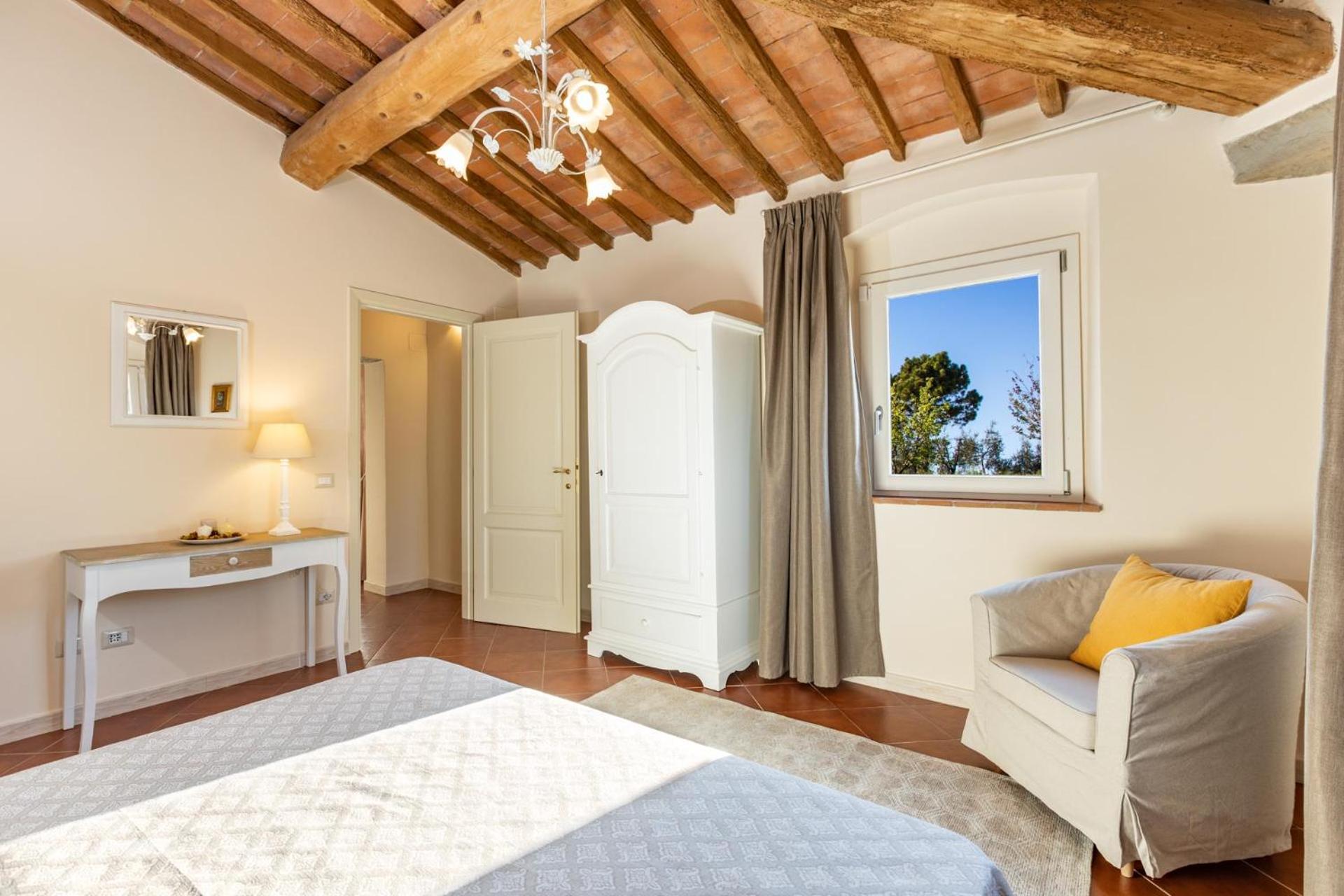 Gorgeous Villa Peccioli, With Private Pool, Ac, Wifi Legoli Exteriör bild