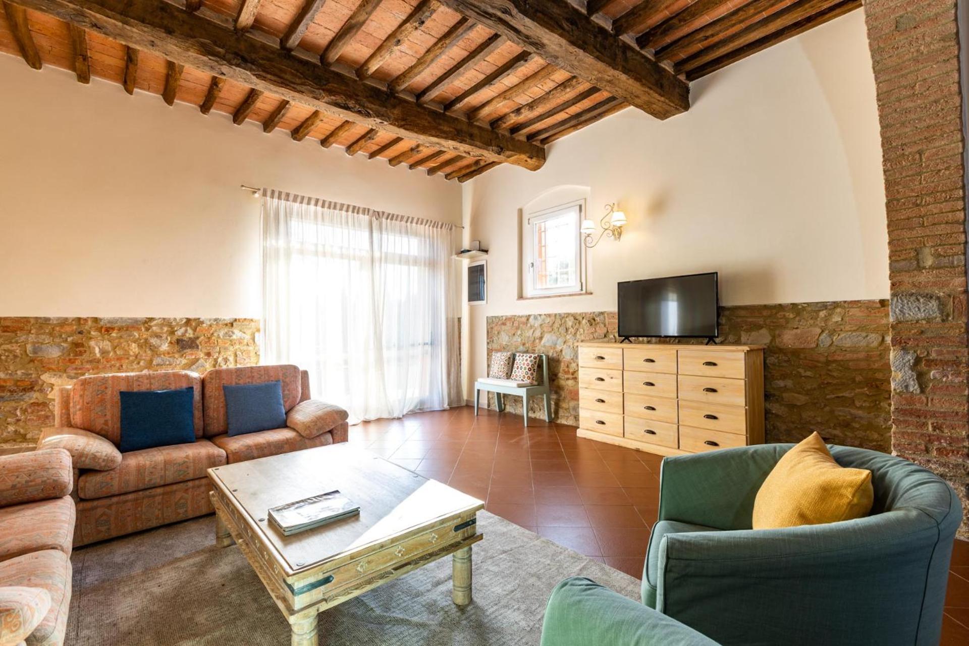 Gorgeous Villa Peccioli, With Private Pool, Ac, Wifi Legoli Exteriör bild