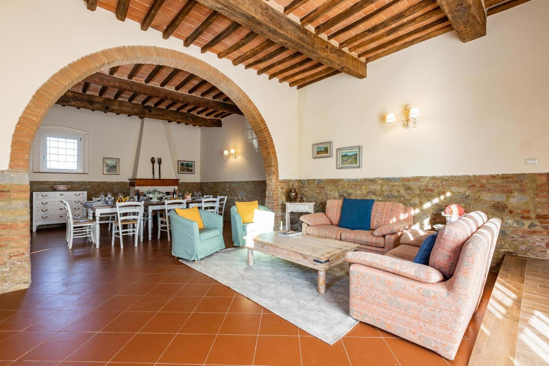 Gorgeous Villa Peccioli, With Private Pool, Ac, Wifi Legoli Exteriör bild