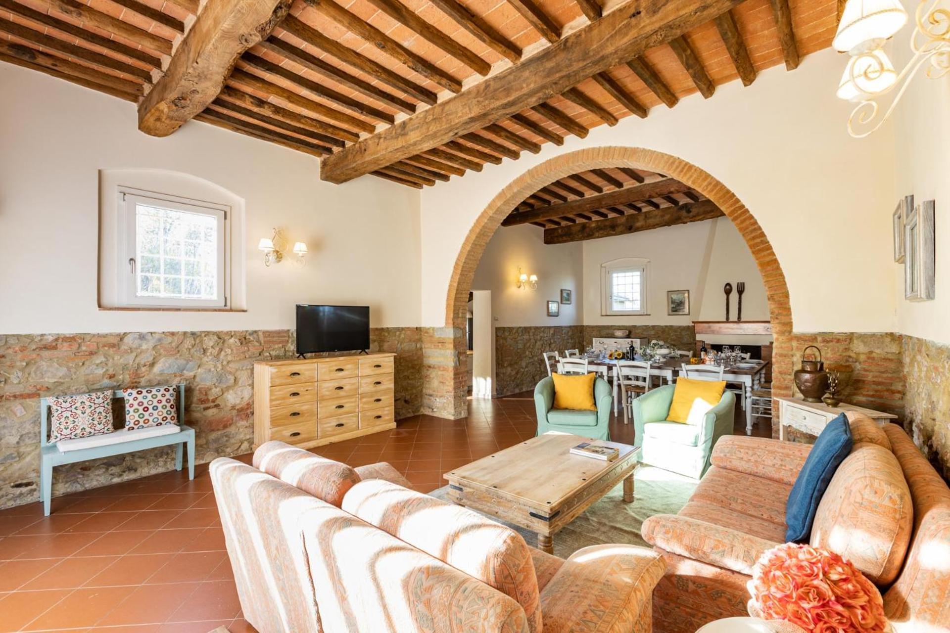Gorgeous Villa Peccioli, With Private Pool, Ac, Wifi Legoli Exteriör bild