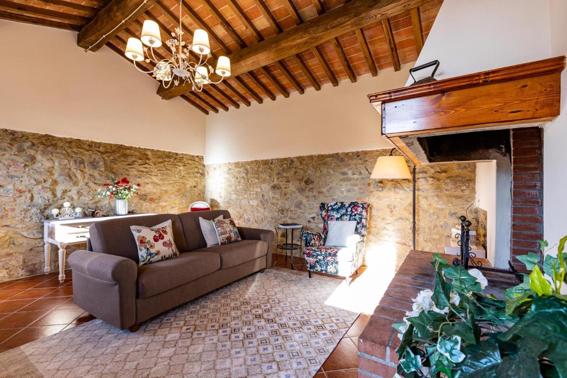 Gorgeous Villa Peccioli, With Private Pool, Ac, Wifi Legoli Exteriör bild